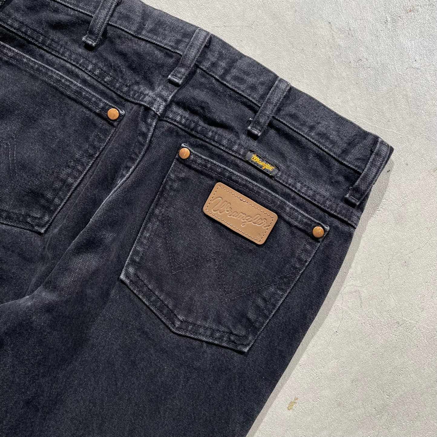 90s Faded Black Wrangler Denim- 30