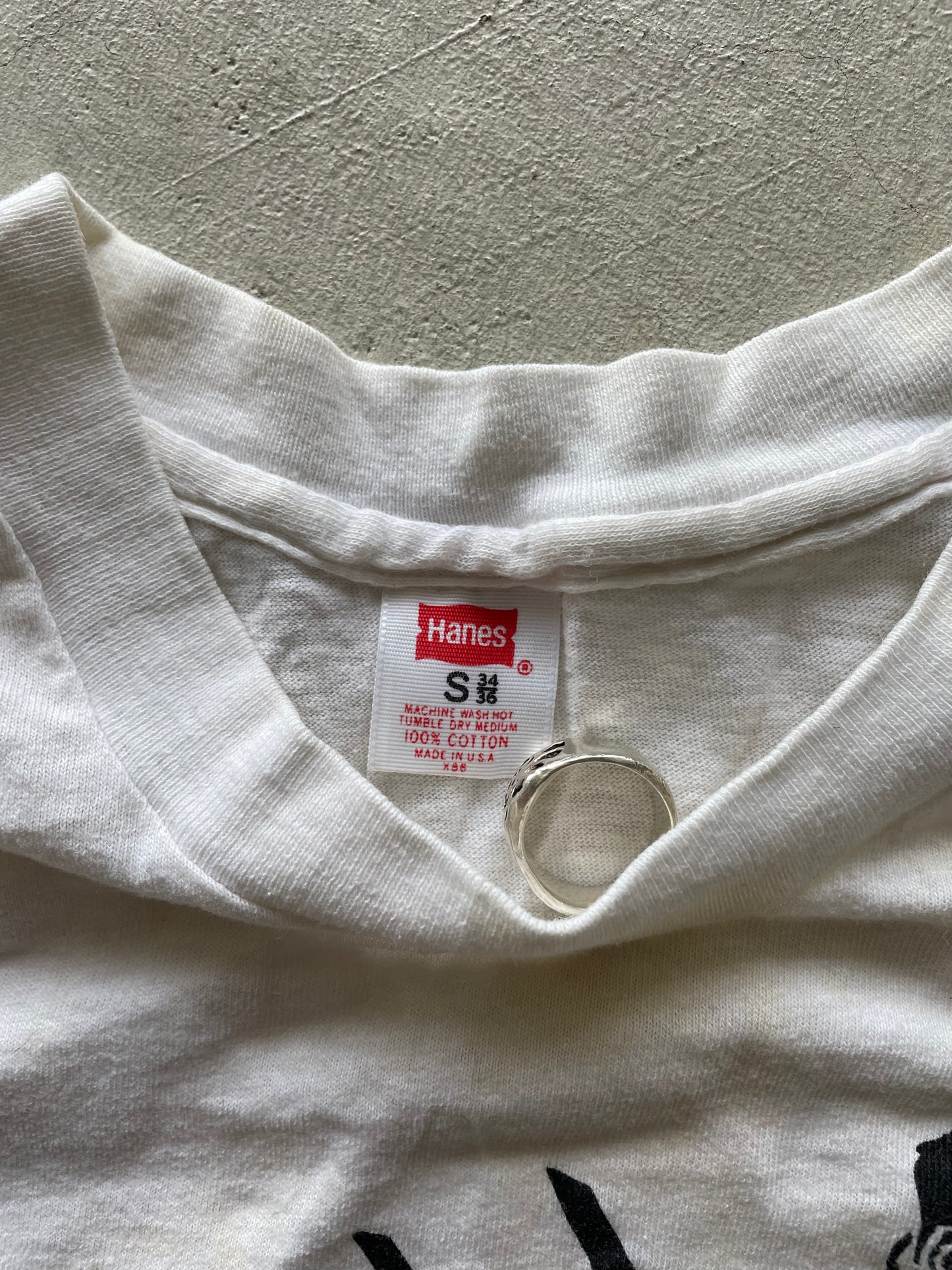 70s Thrashed Hanes Tee- S
