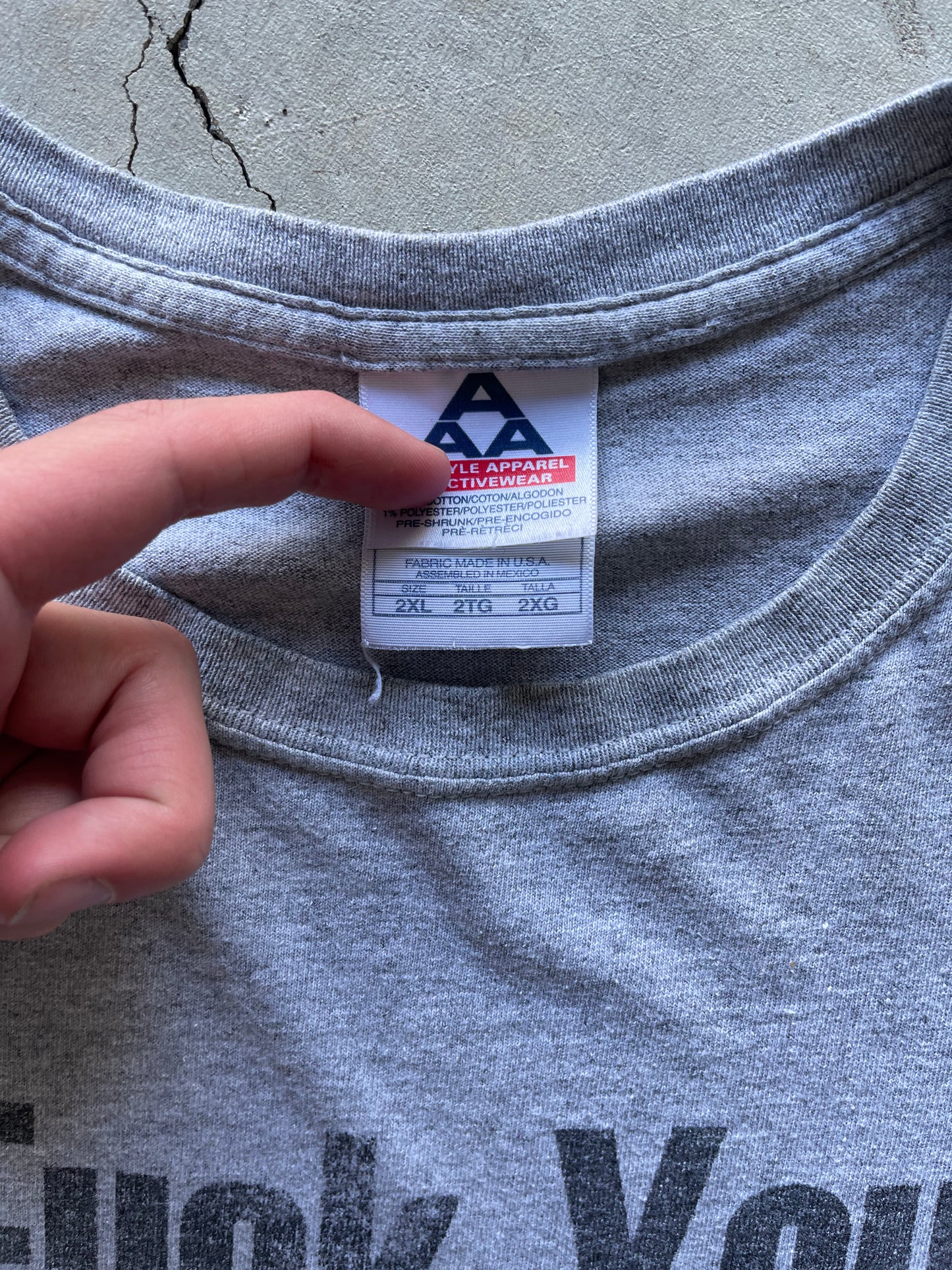 00s Profanity Tee- XXL