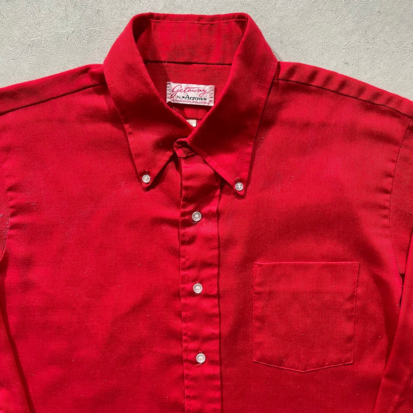 60s Arrow Lightweight Button Up- XL