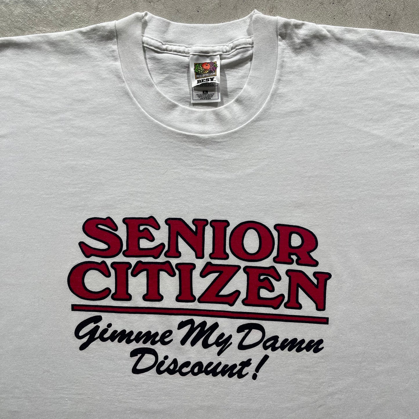 90s Senior Citizen Tee- XL