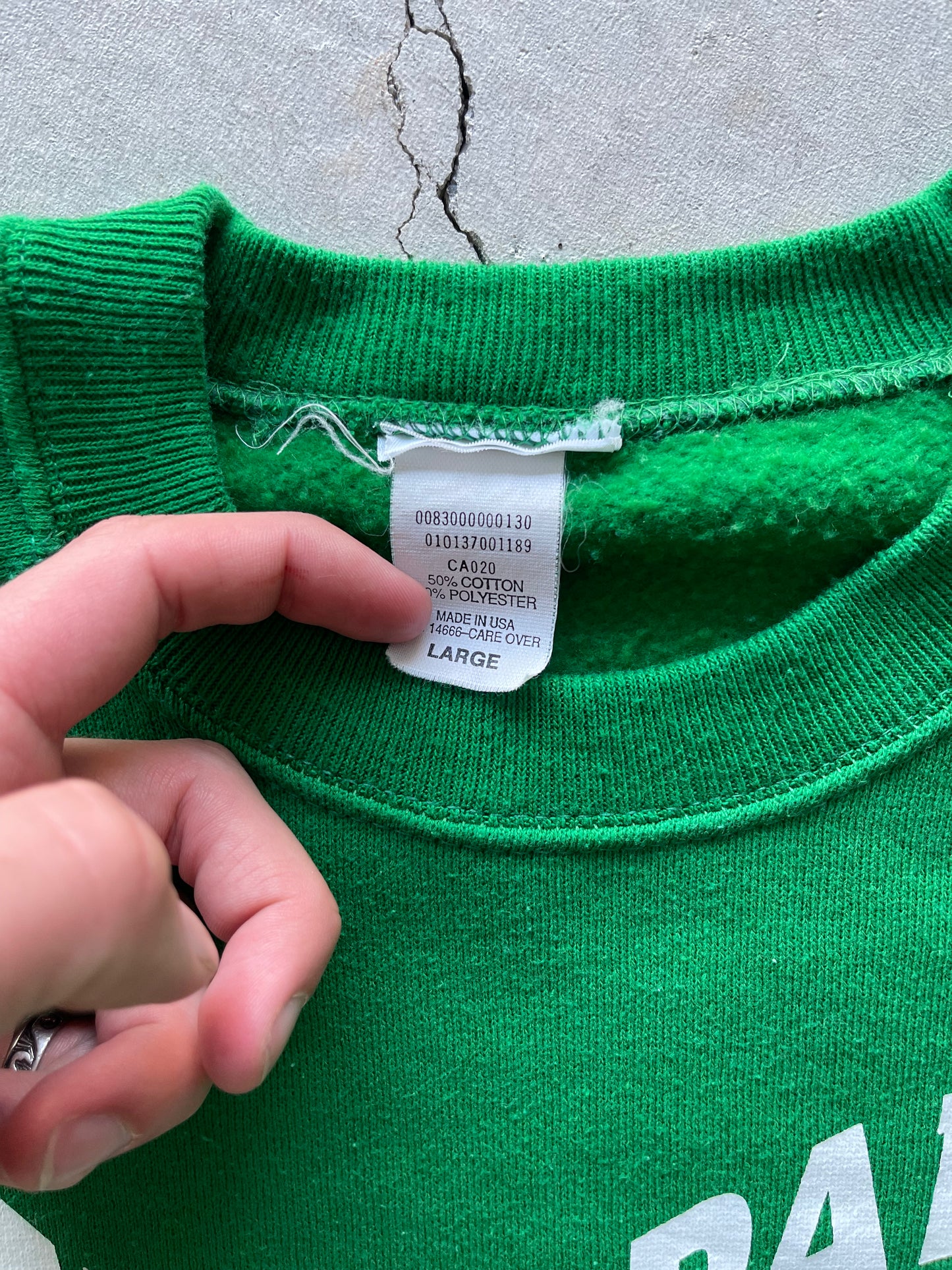 80s Raglan Sweatshirt- L