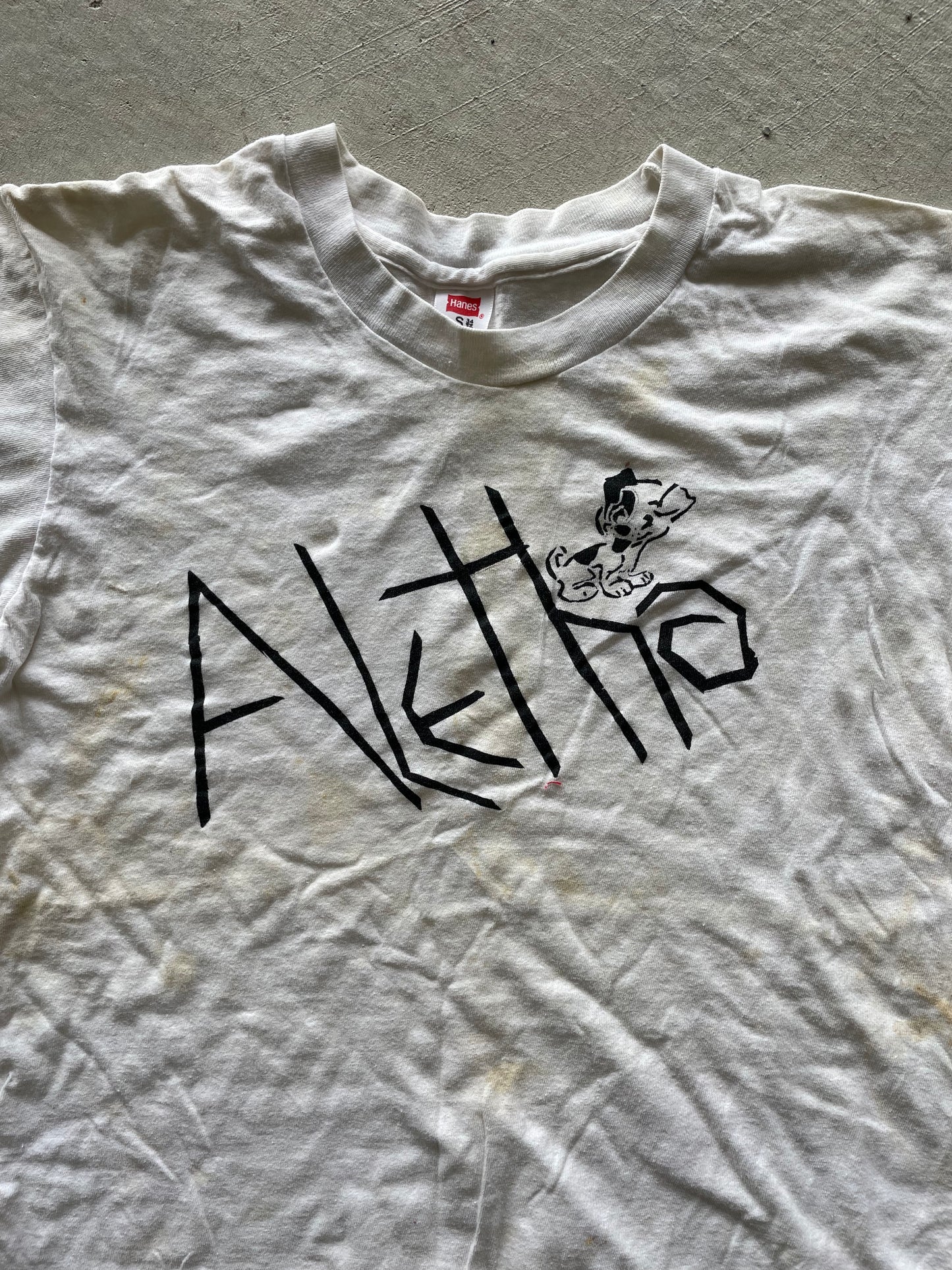 70s Thrashed Hanes Tee- S