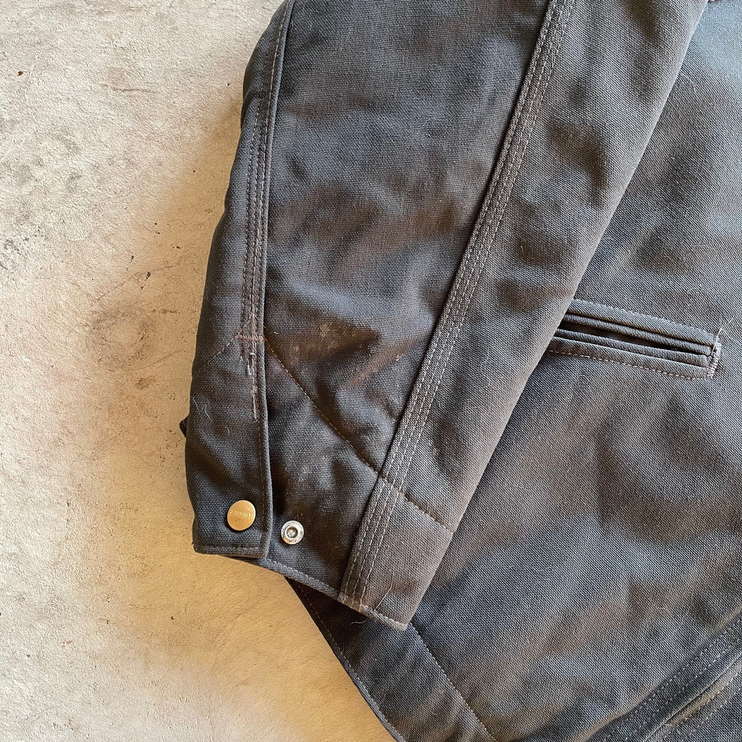 00s Carhartt Detroit Work Jacket- L