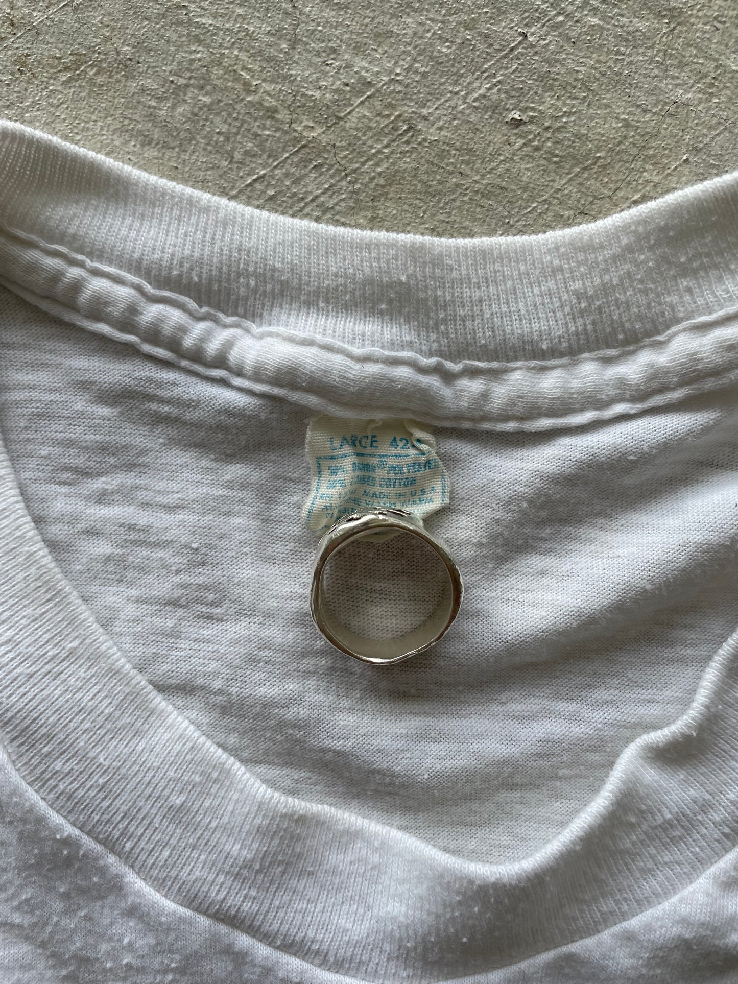 80s Lake Placid Olympics Tee- M