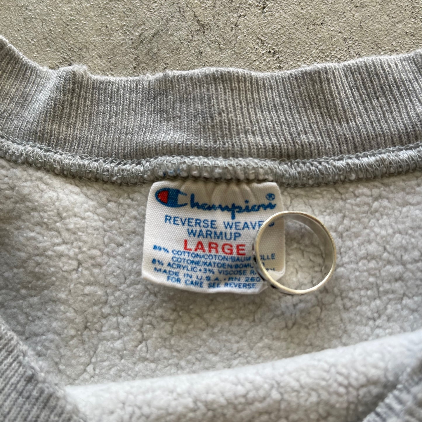 80s Champion Reverse Weave Sweatshirt- L