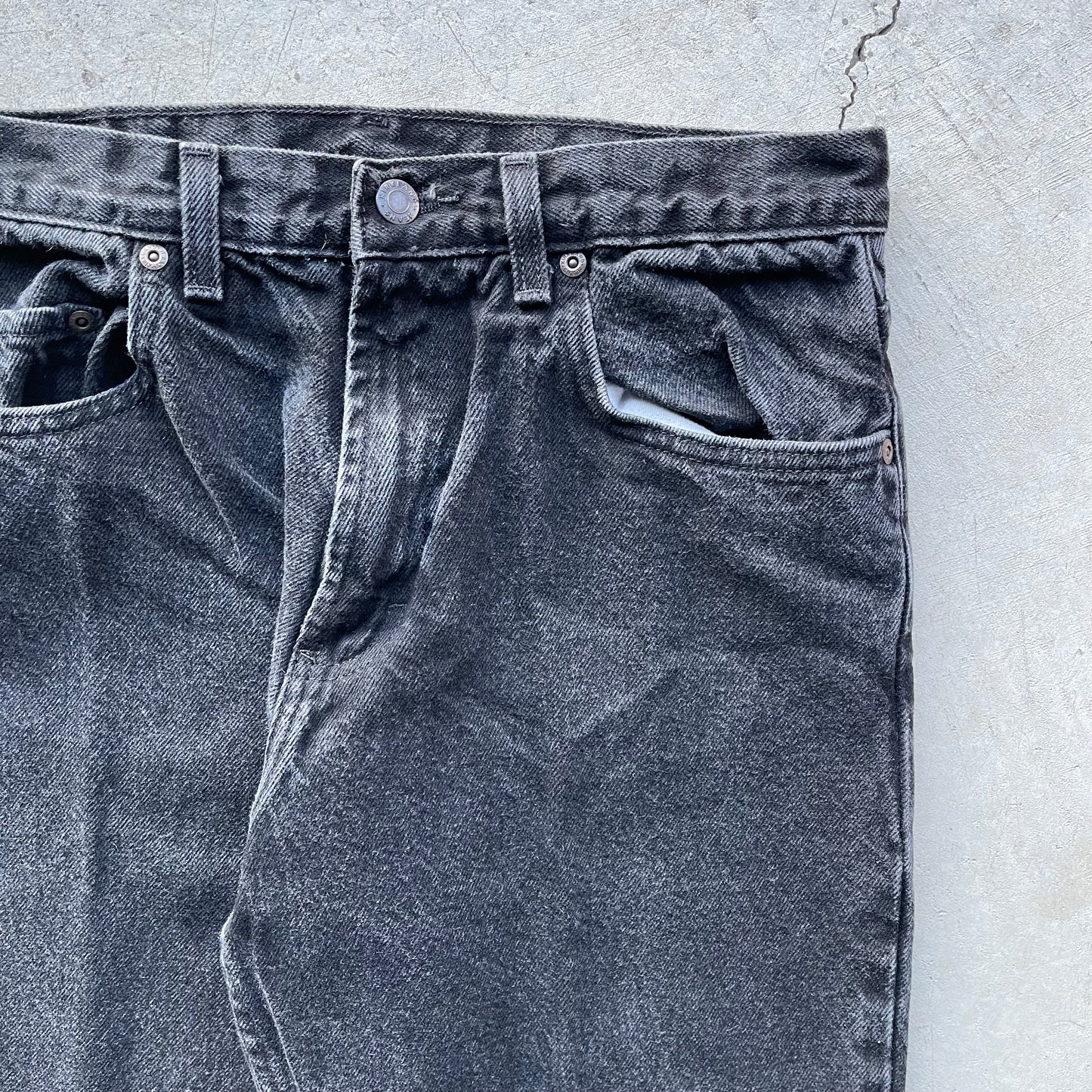 00s Faded Black Denim- 30