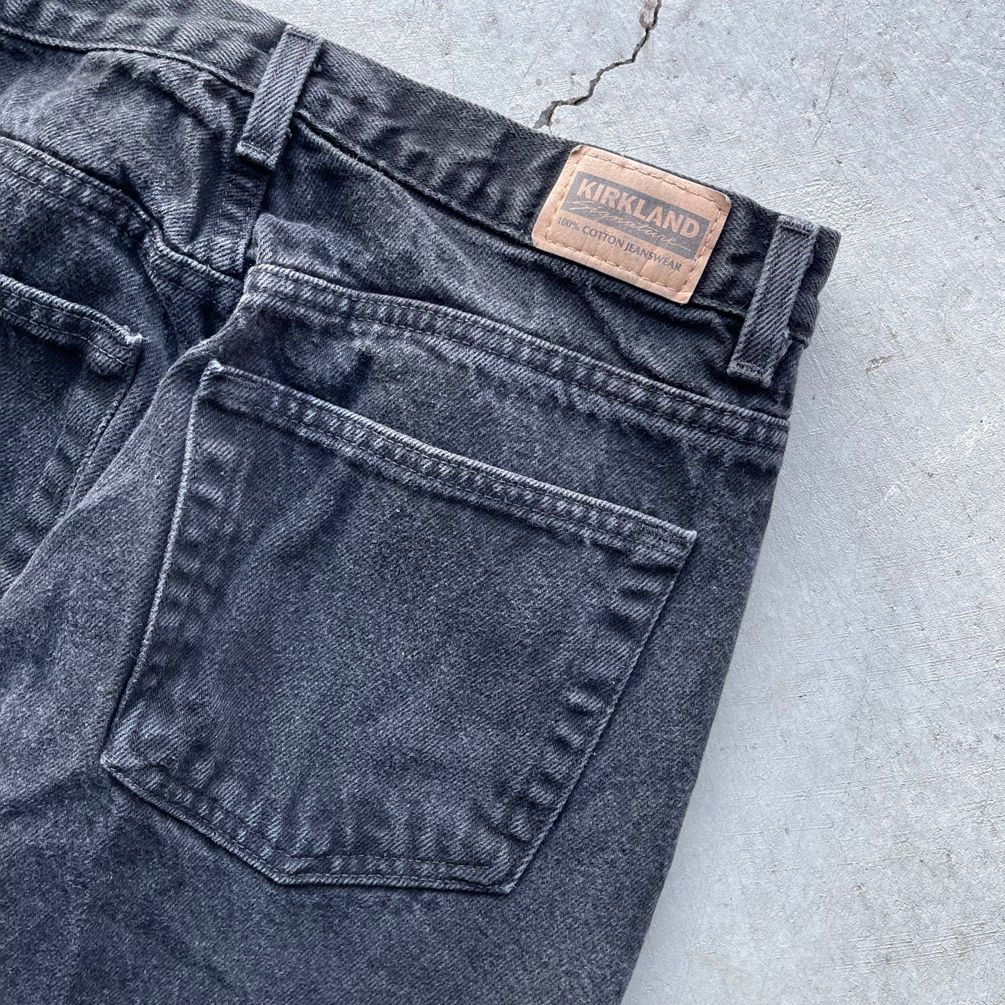 00s Faded Black Denim- 30