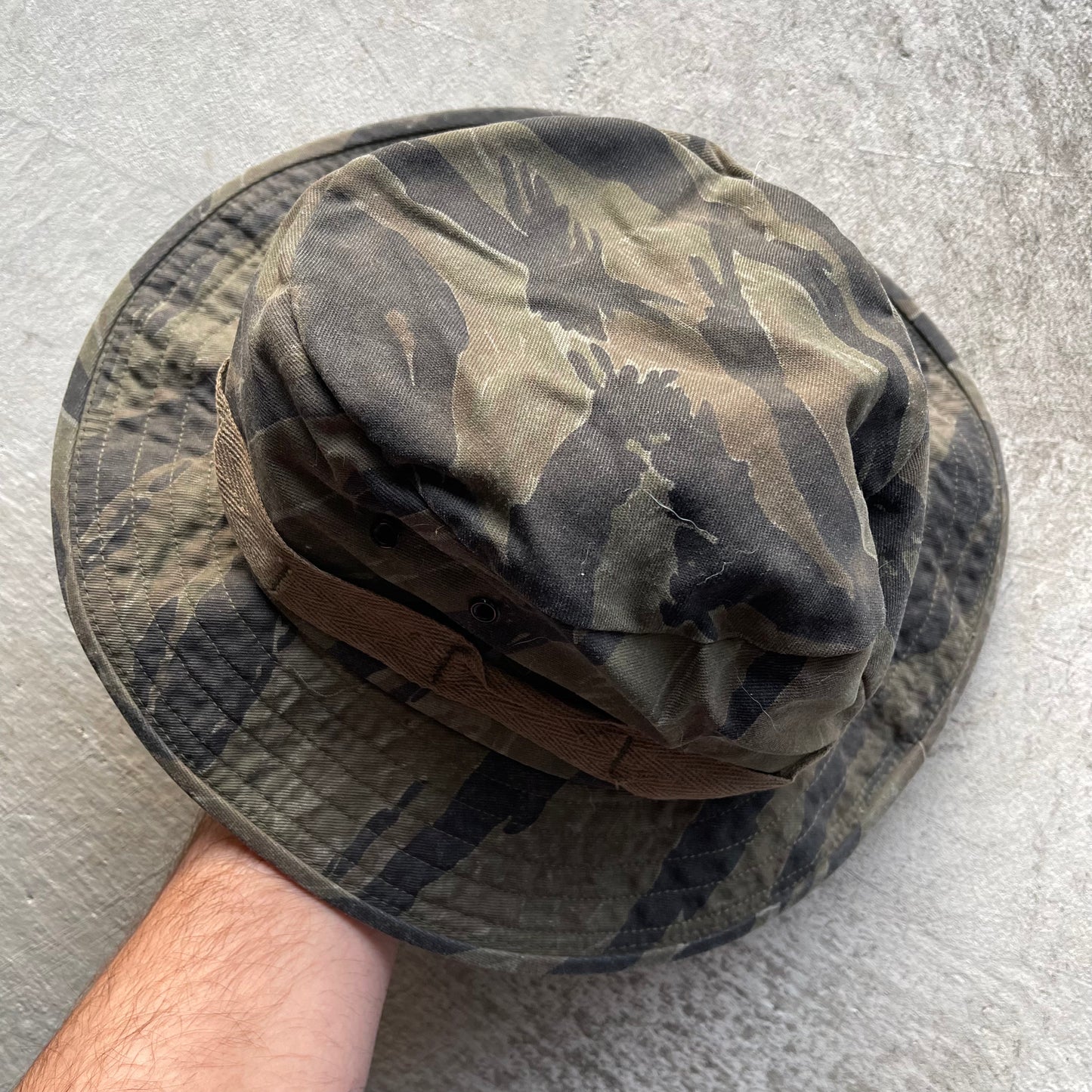 70s Camo Bucket Hat- OS