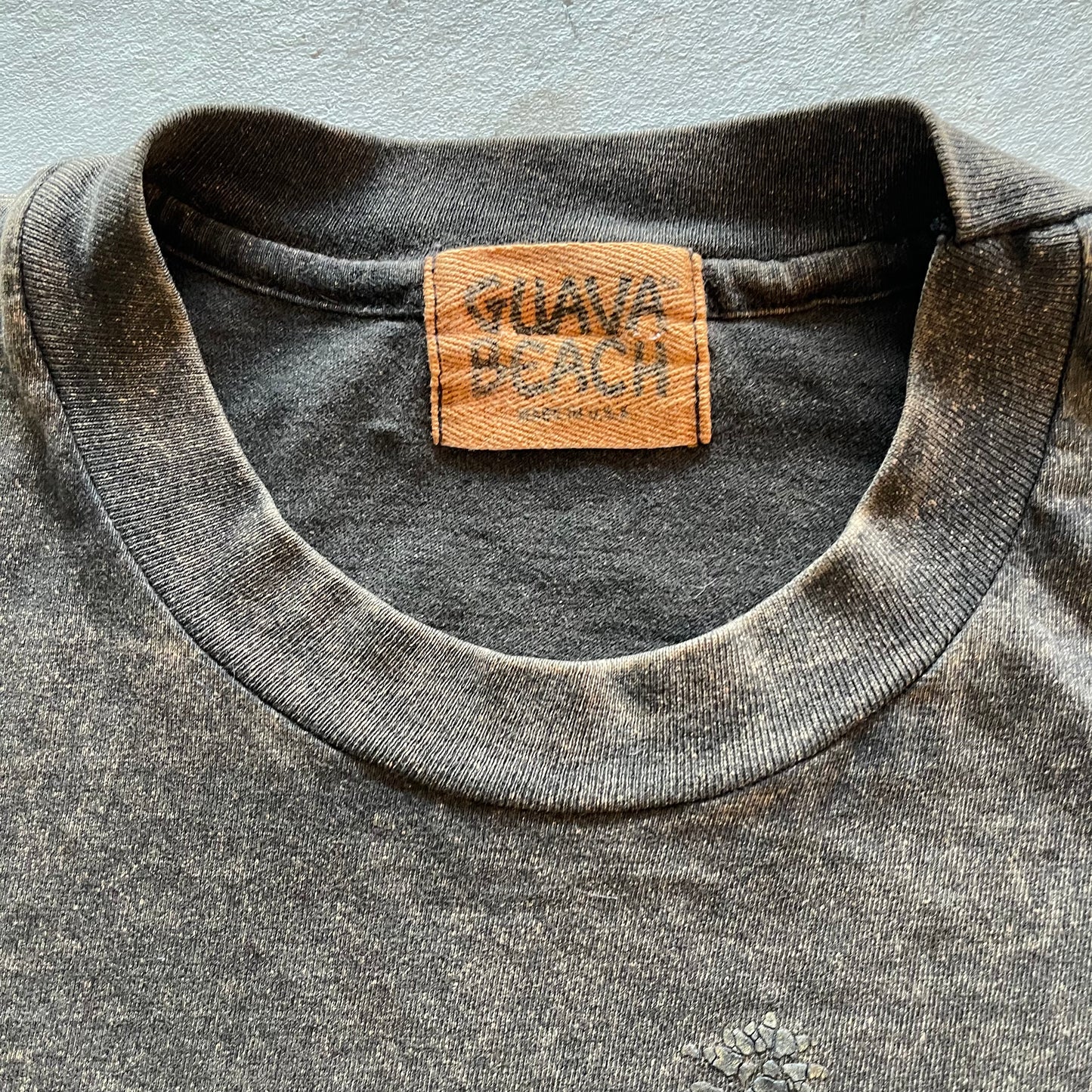 90s Over Dyed 'Brookings' Tee- L