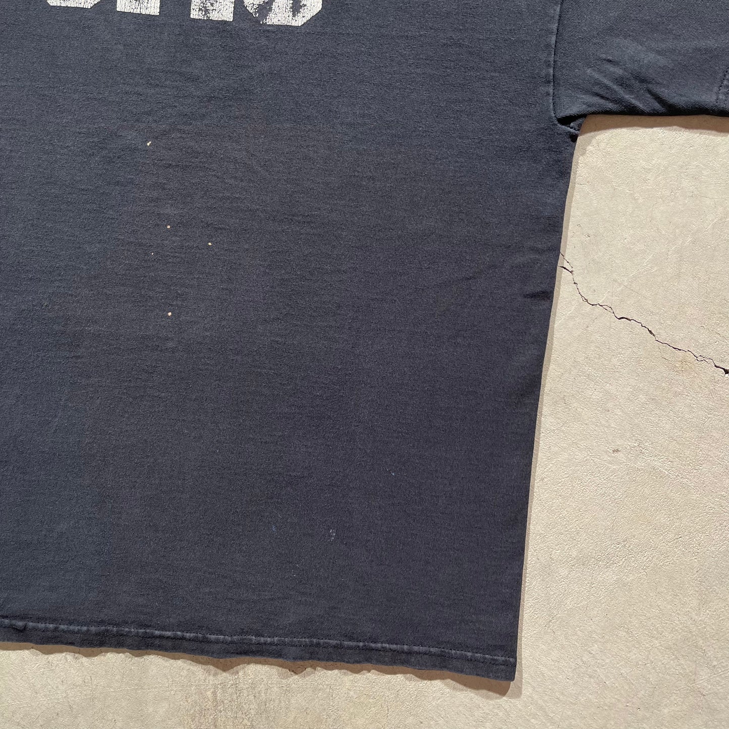 00s Faded Black USMC Tee- XL