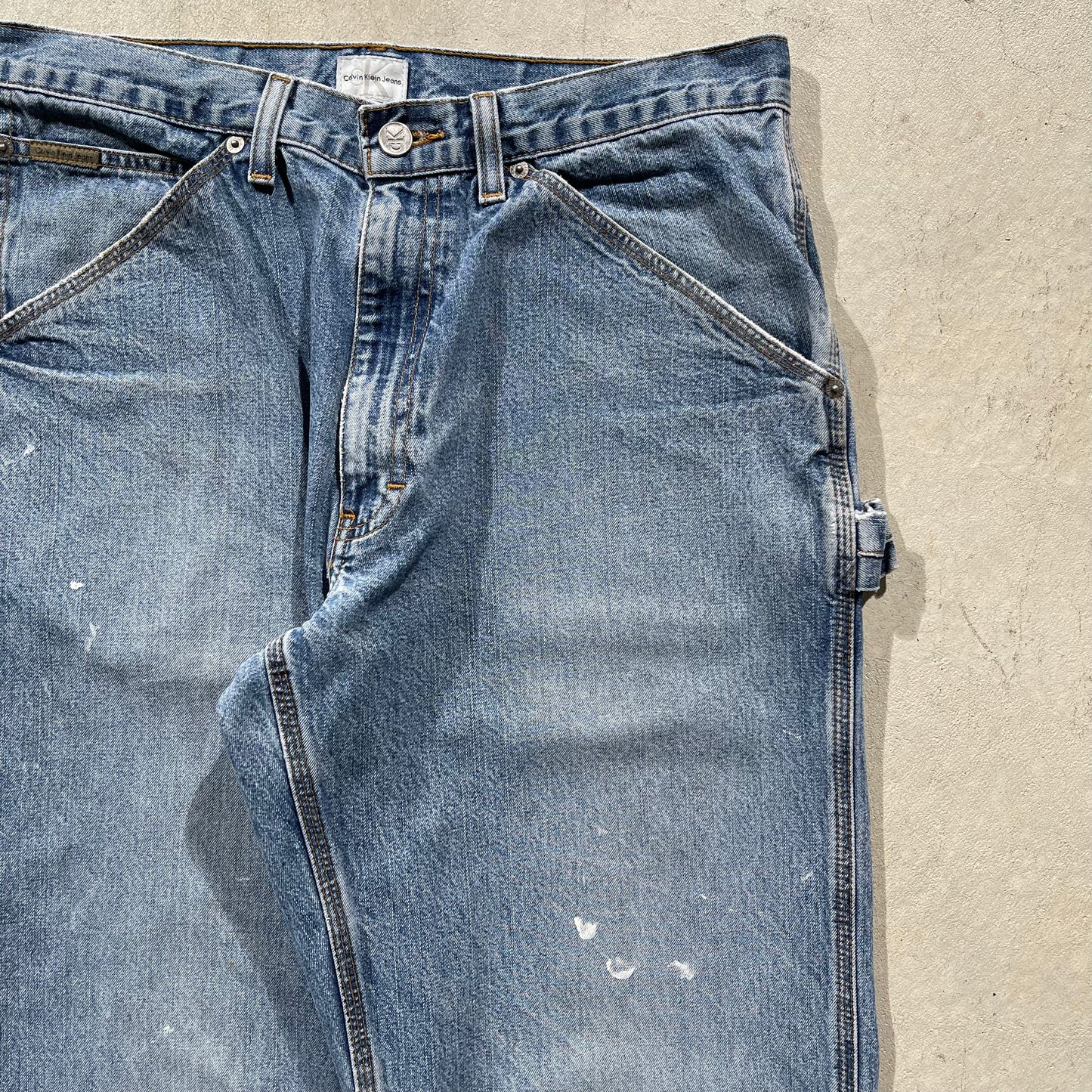 00s Baggy Calvin Klein Carpenter Jeans- 32