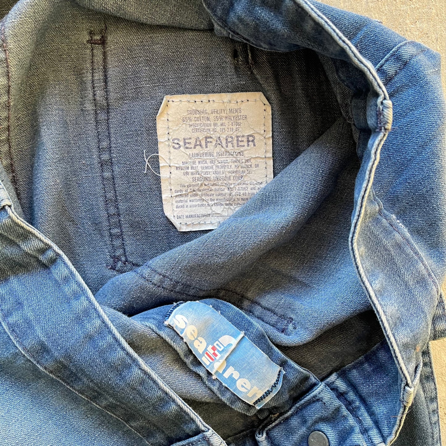 70s USN Seafarer Bell Bottoms- 32