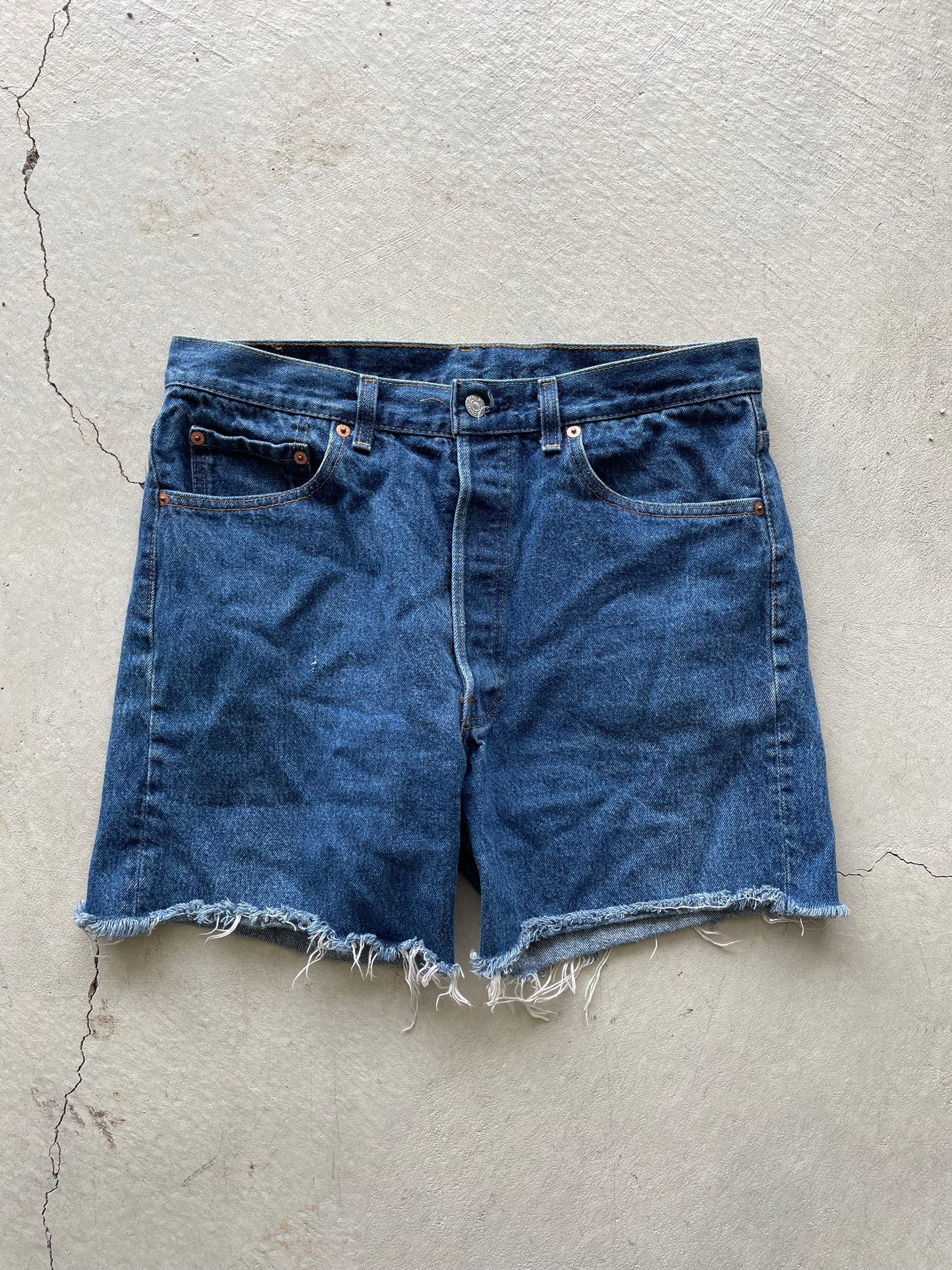 80s Levi's 501 Jorts- 33x6