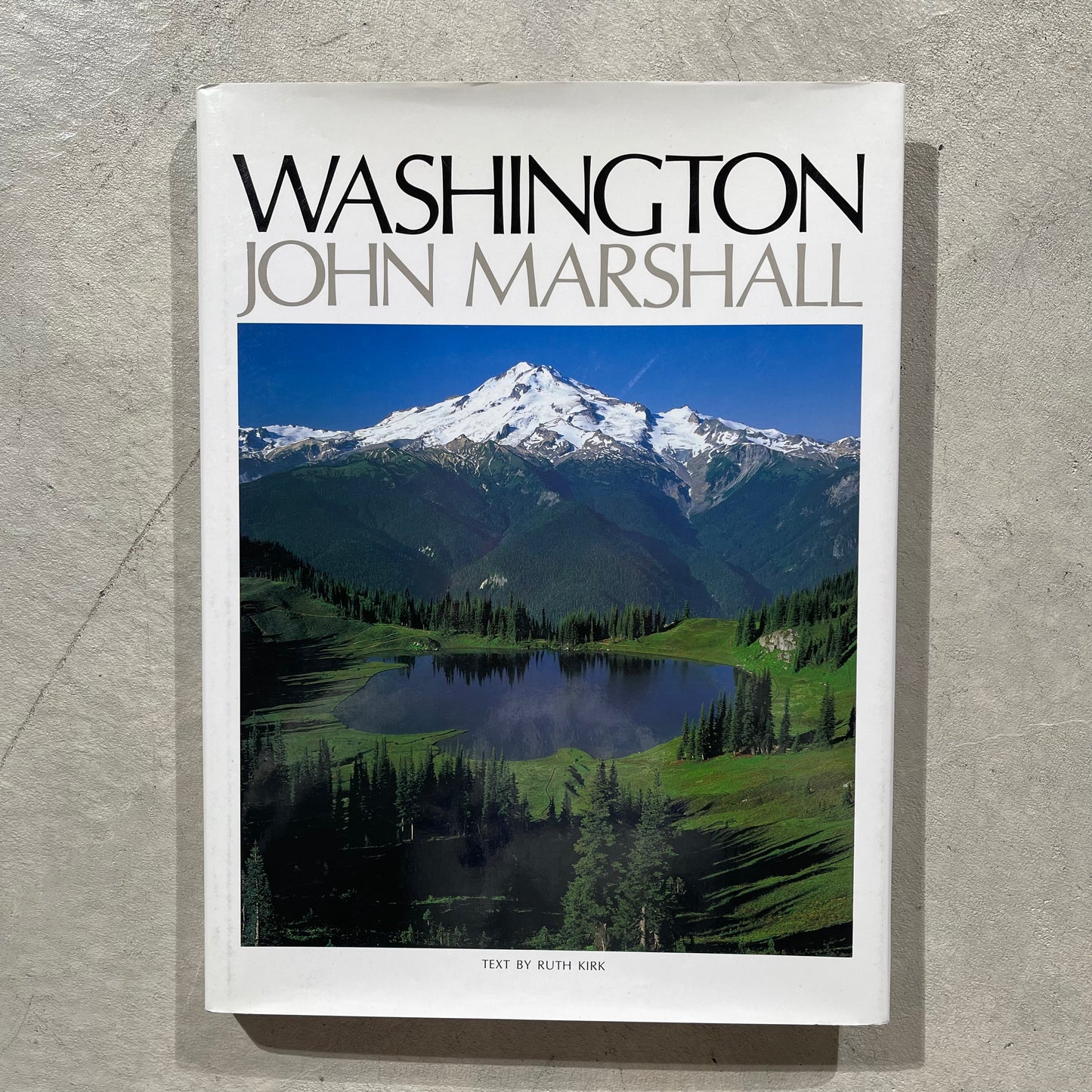 Vintage John Marshall 'Washington' Coffee Table Book