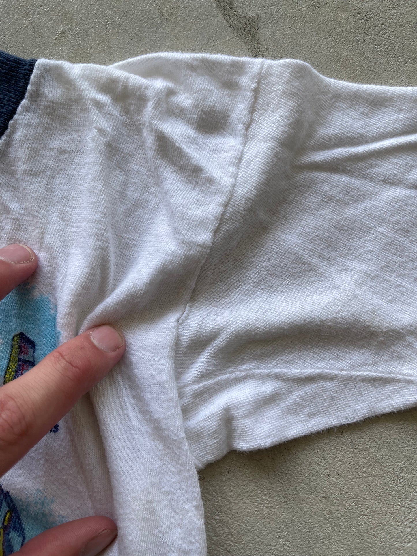 60s NYC Ringer Tee- XXS