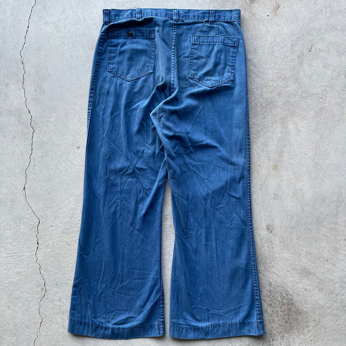 70s USN Seafarer Bell Bottoms- 32