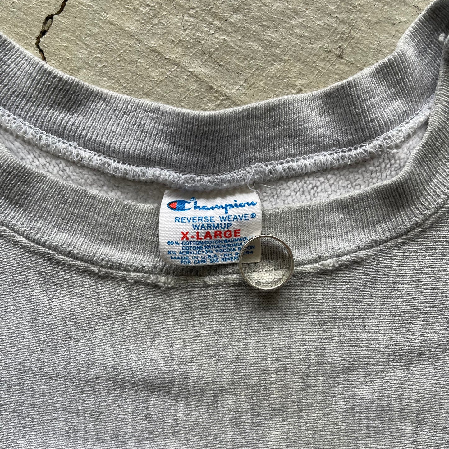 80s Champion Reverse Weave Sweatshirt- XL