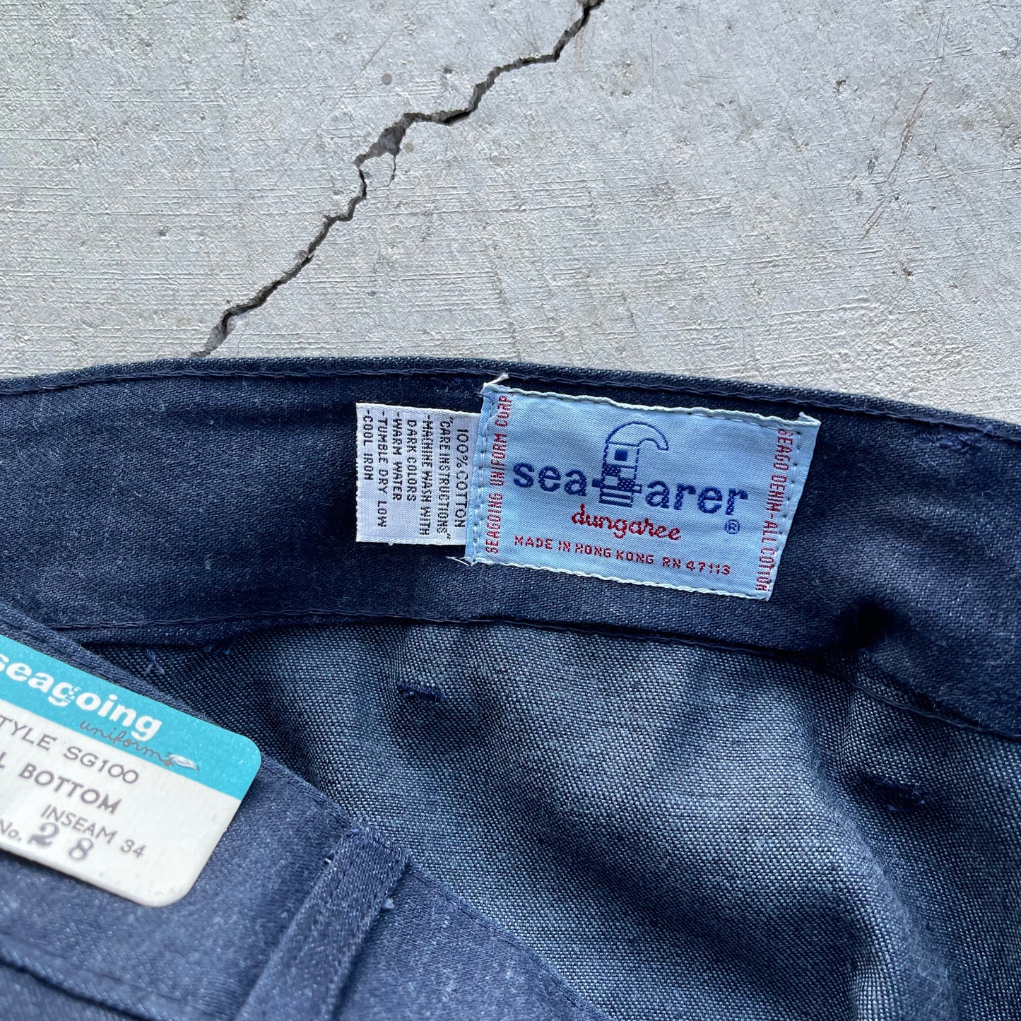 70s Deadstock Seafarer Bell Bottoms- 29