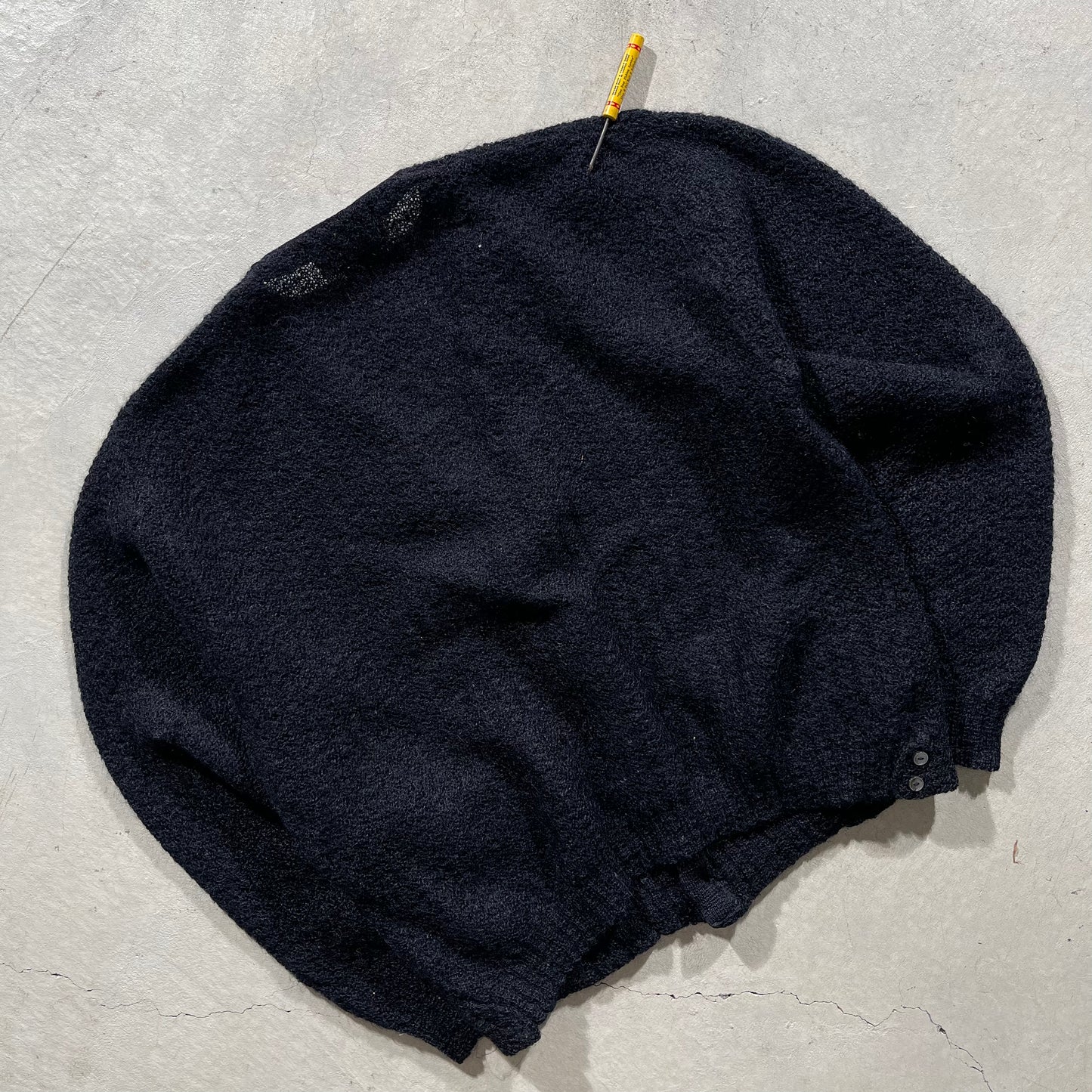 60s Boxy Mohair Cardigan- M