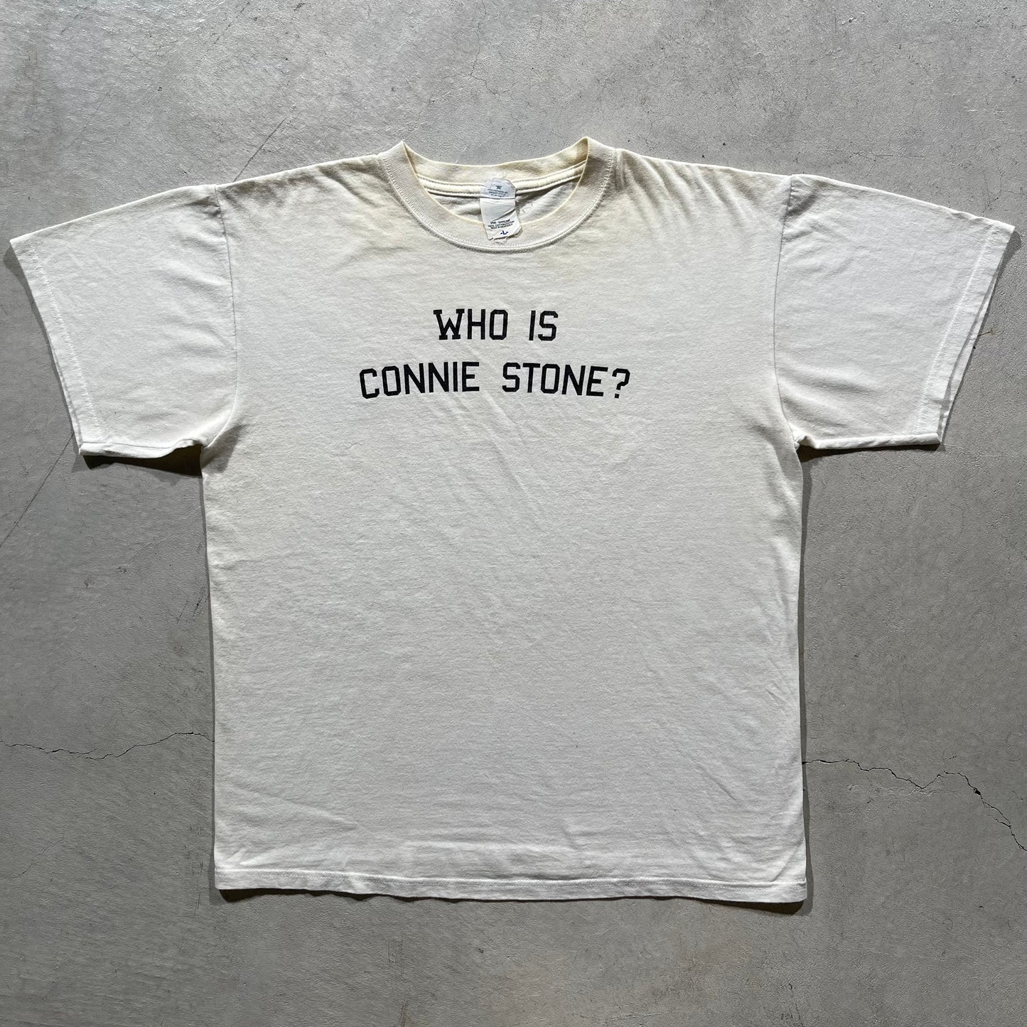 00s 'Who is Connie Stone' Tee- L