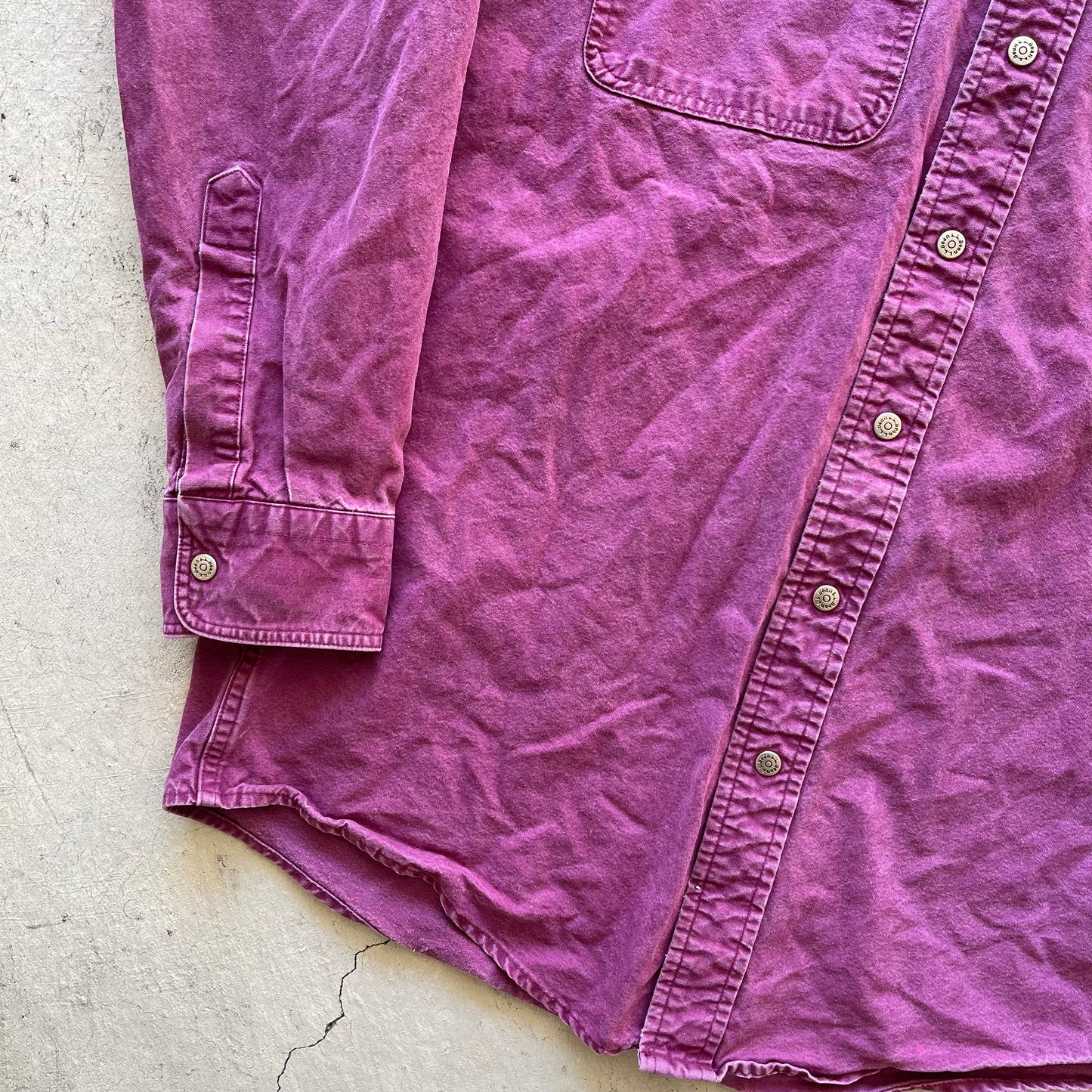 80s LL Bean Button Up- M