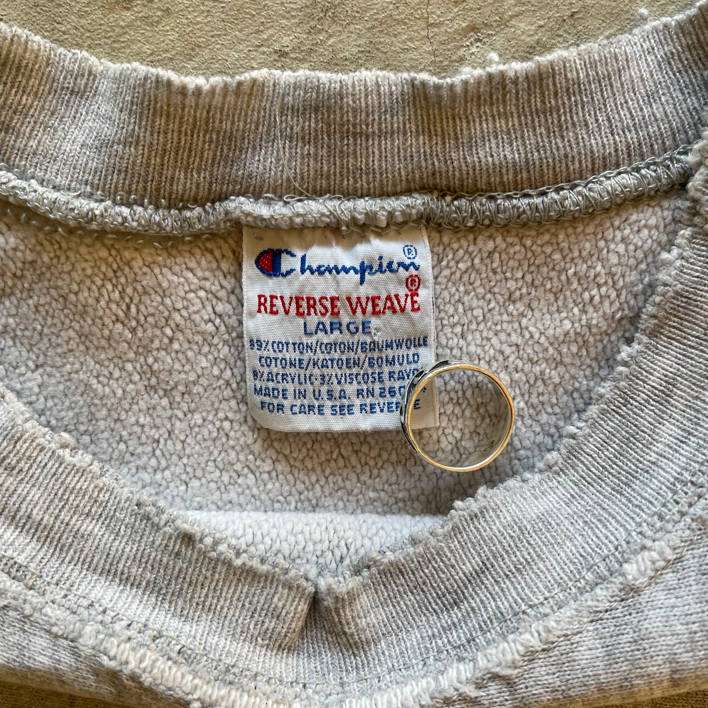 90s Champion Reverse Weave Sweatshirt- L