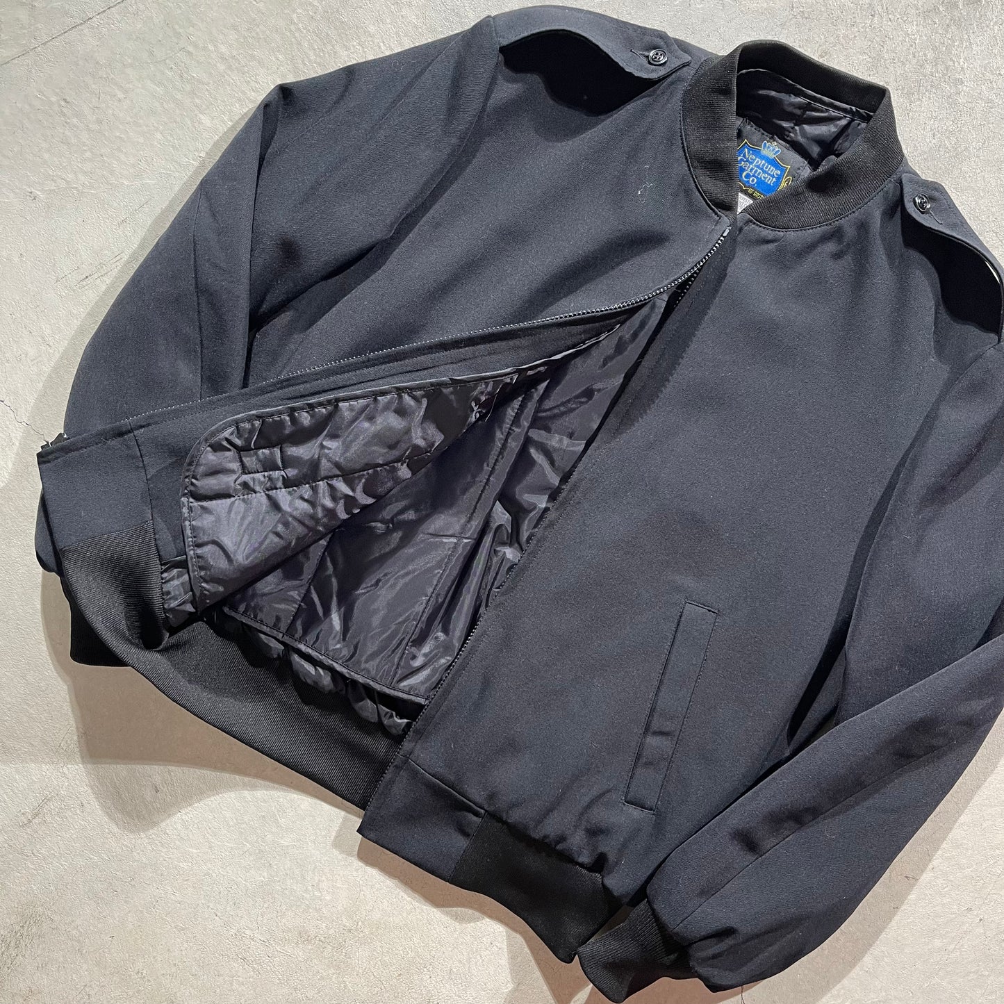Dark Navy 2-in-1 Officers Jacket- M