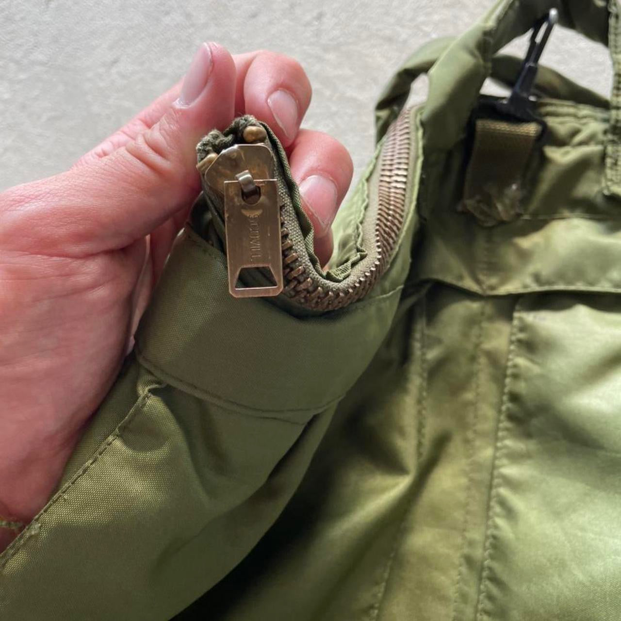 80s Army Helmet Bag- OS