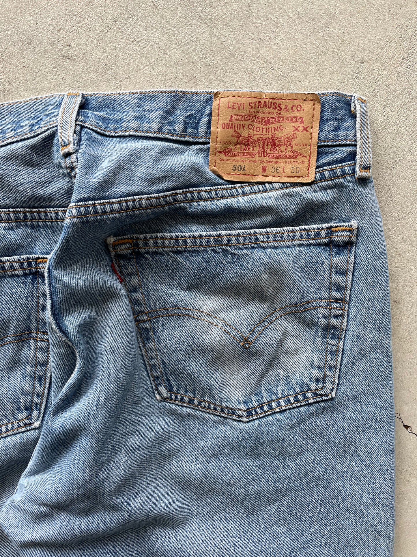 90s Levi's 501's- 36x29