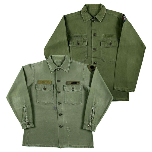 60s/70s US Army OG-107 Utility Shirts- SELECT SHIRT