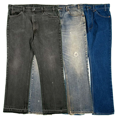 80s/90s Levi's 517s Boot Cut Denim- SELECT PAIR