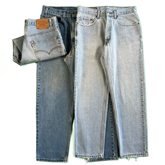 80s/90s Levi's 550s Relaxed Fit Denim- SELECT PAIR