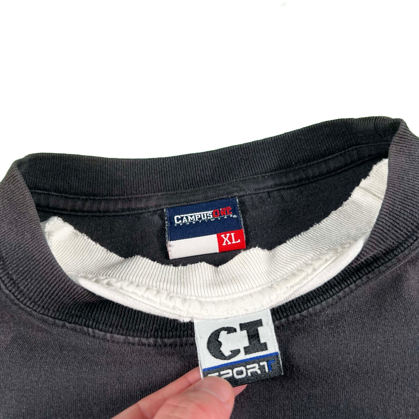 00s University of Idaho Short & Long Sleeve Tee Combo- XL