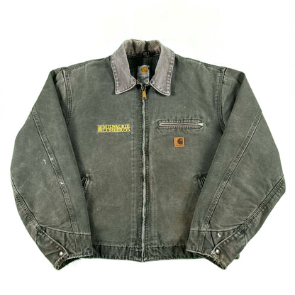 00s Carhartt Moss Green Detroit Jacket- L