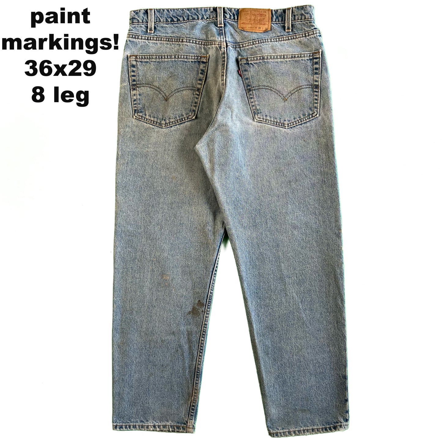 80s/90s Levi's 550s Relaxed Fit Denim- SELECT PAIR