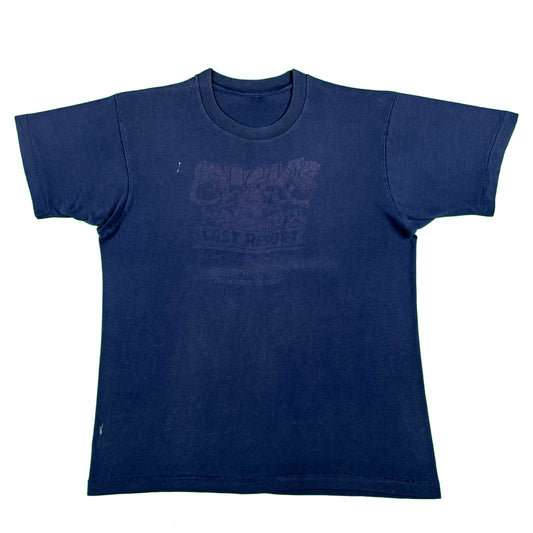 90s Dick's Ghost Print Tee- L