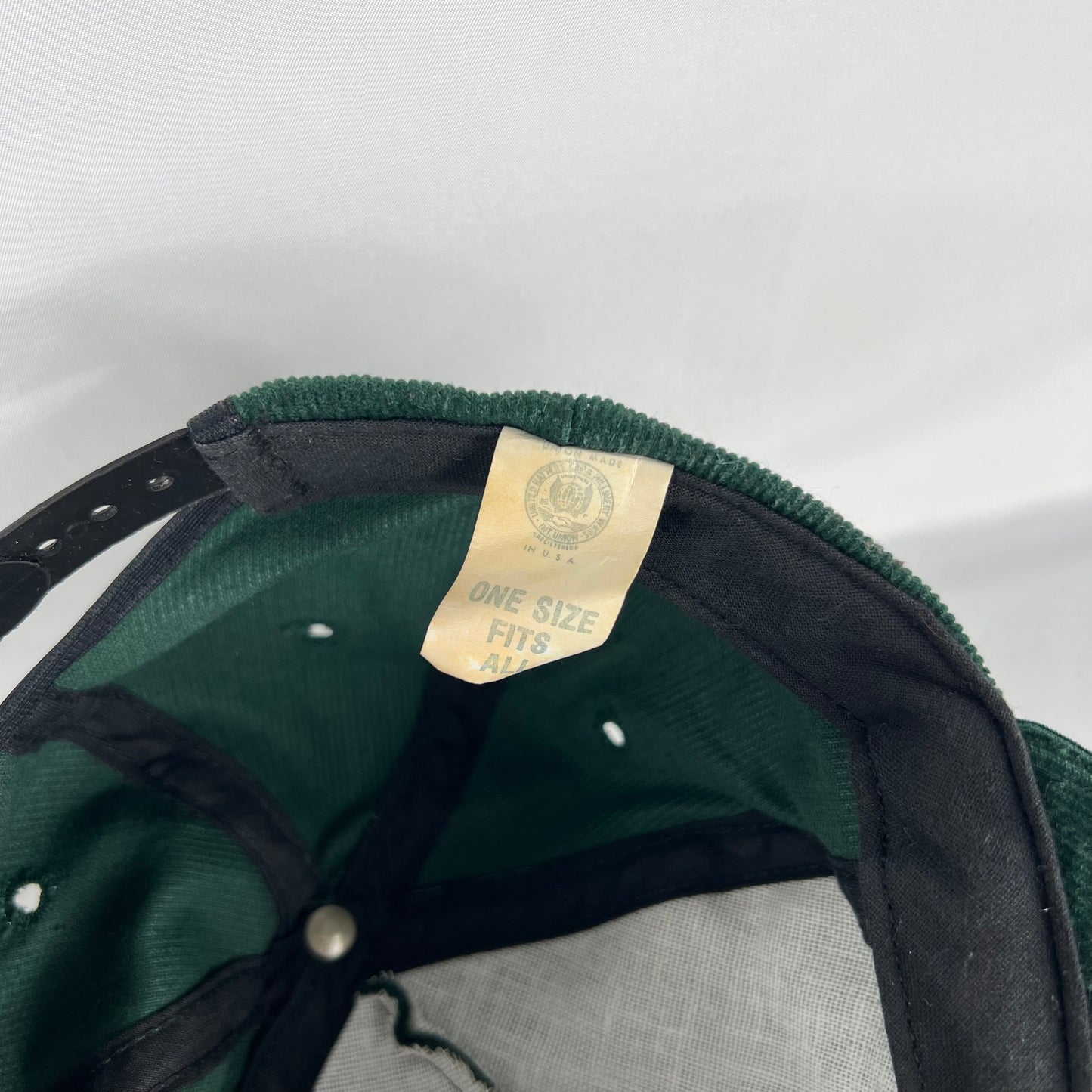 70s/80s Dartmouth Lacrosse Corduroy Trucker Hat