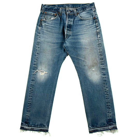 00s Levi's 501 Released Hem Denim- 32x27