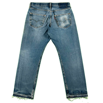 00s Levi's 501 Released Hem Denim- 32x27