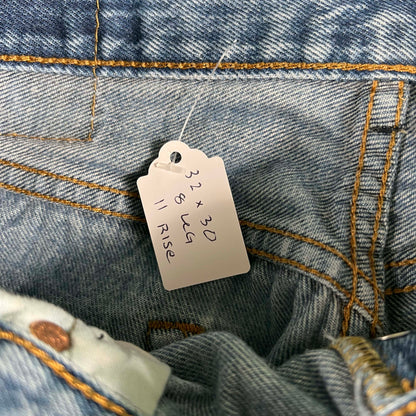 00s Nicely Faded Levi's 501 Denim- 32x30