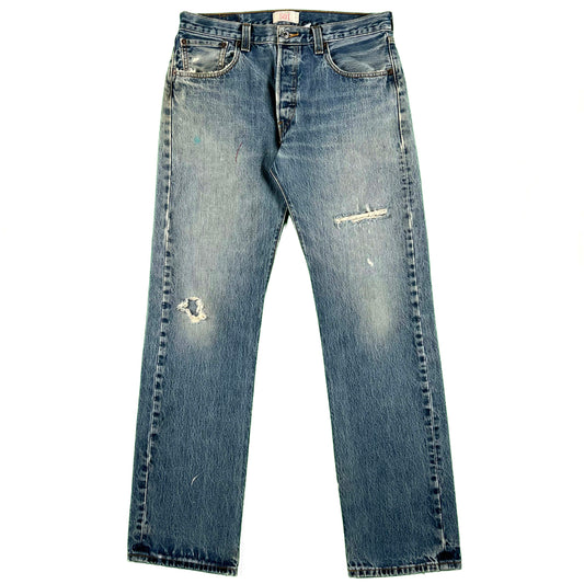 00s Nicely Worn Levi's 501 Denim- 33x32
