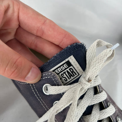 Sun Faded Navy Blue Converse- M's 7, W's 8.5