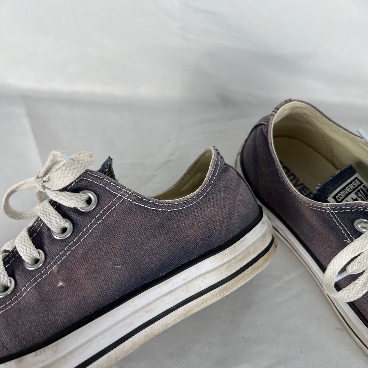 Sun Faded Navy Blue Converse- M's 7, W's 8.5