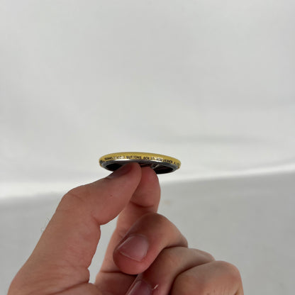 70s Question Authority Pin