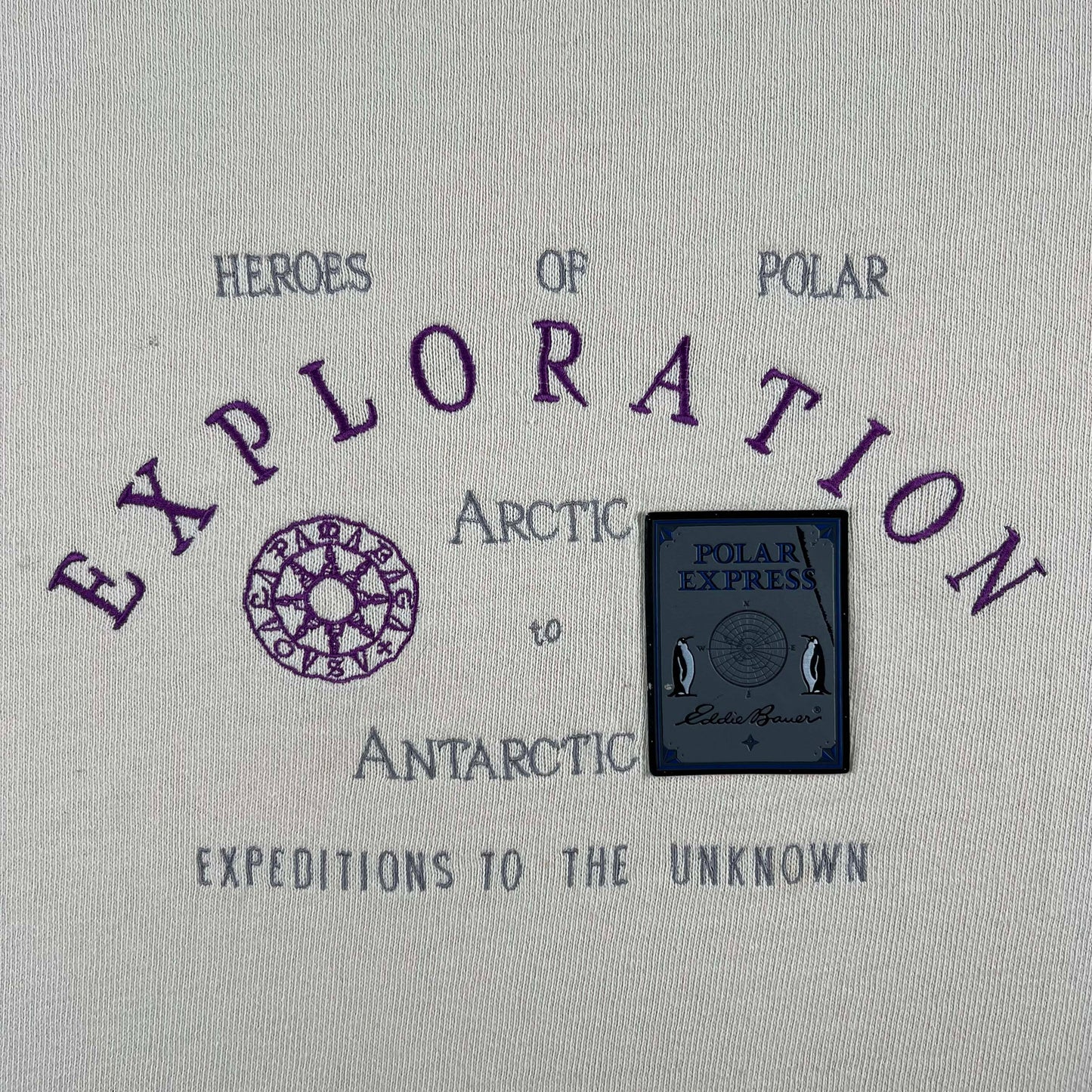 90s Eddie Bauer Polar Express Sweatshirt- XL