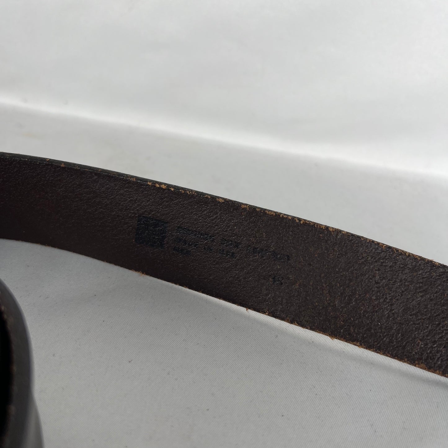 00s Gap Mocha Brown Leather Belt- 34"-38"