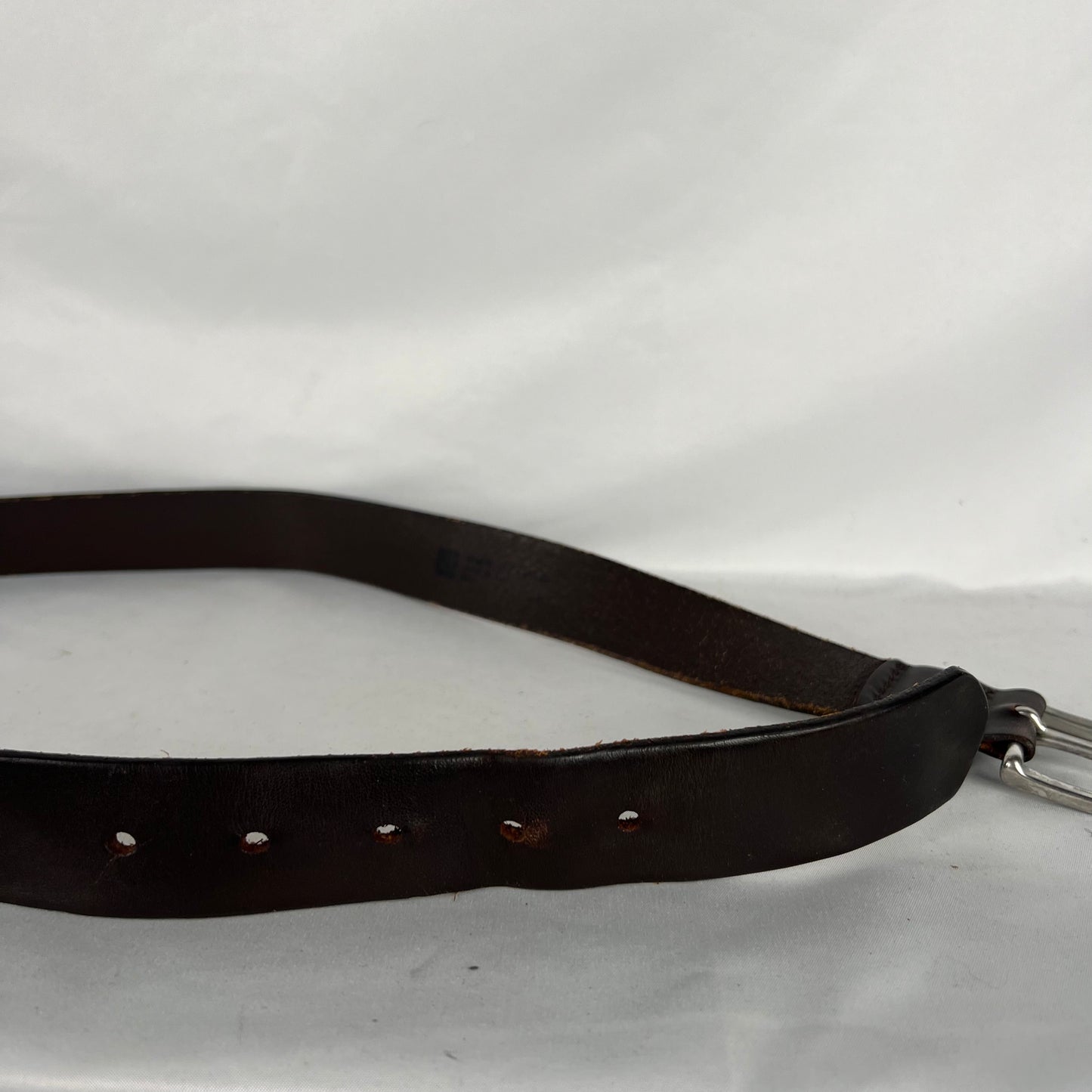 00s Gap Mocha Brown Leather Belt- 34"-38"