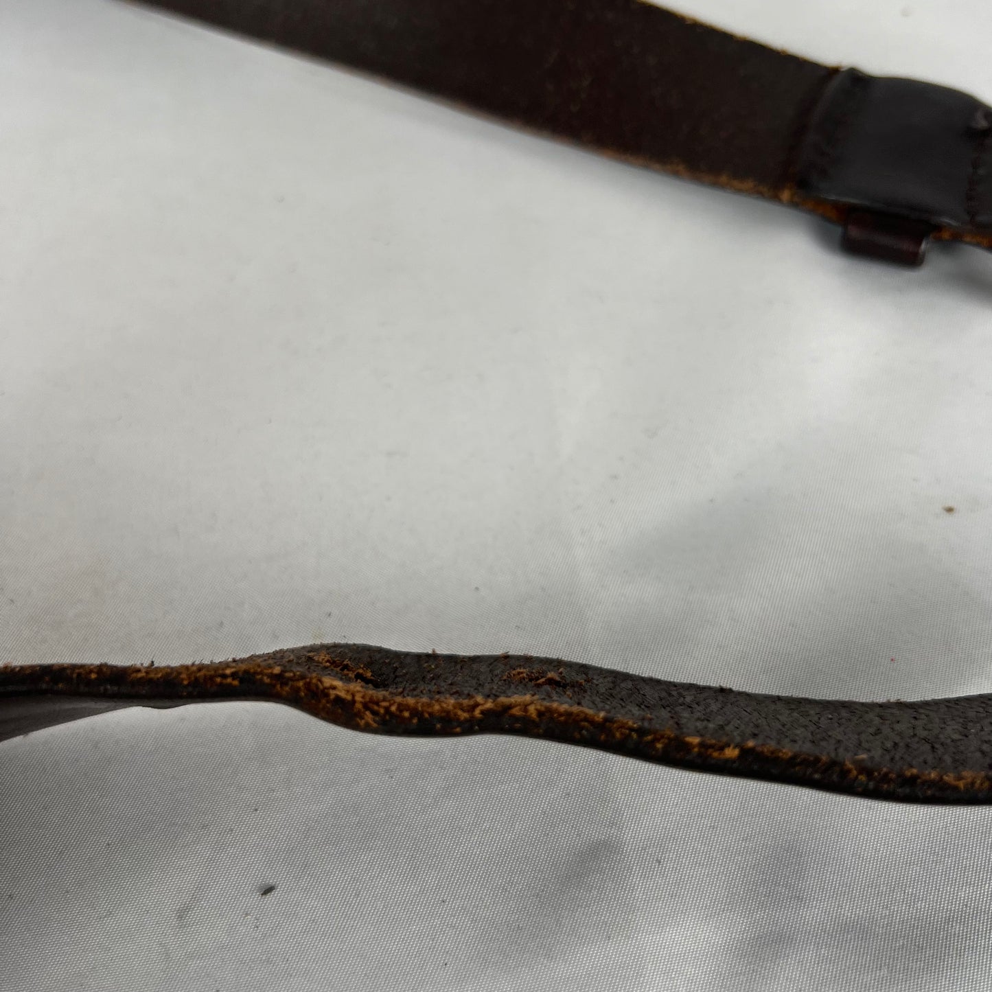 00s Gap Mocha Brown Leather Belt- 34"-38"