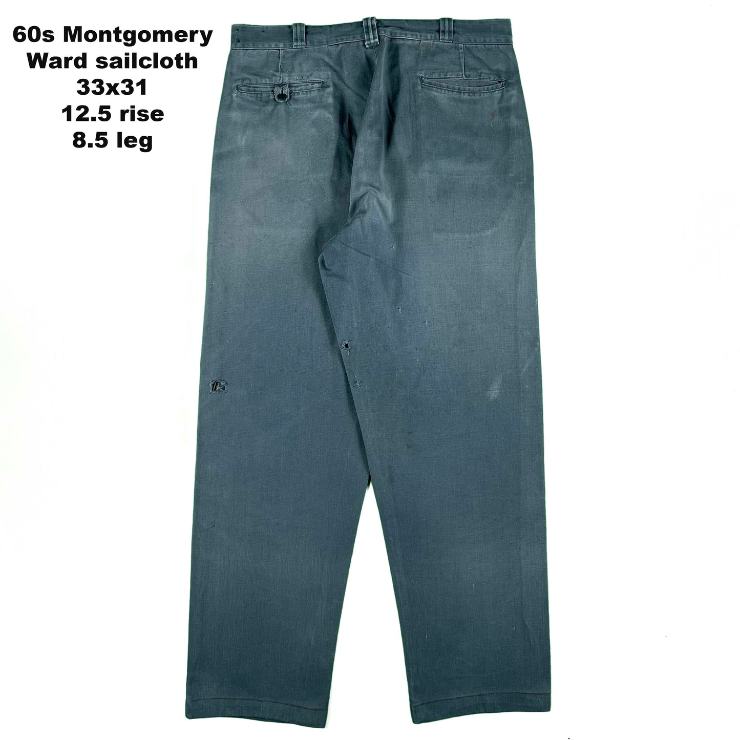 50s/60s Cotton Work Chinos- SELECT PAIR